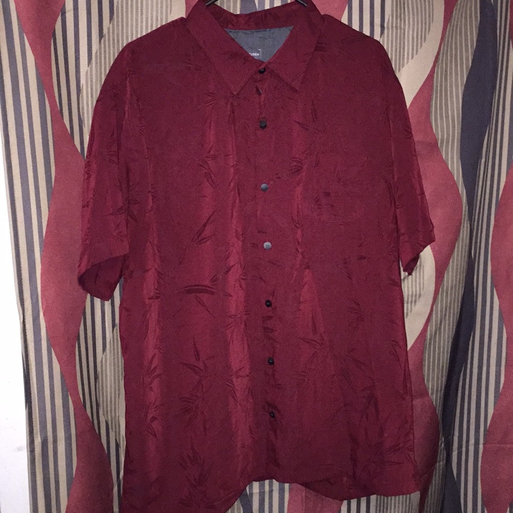 Van Heusen casual button down shirt.